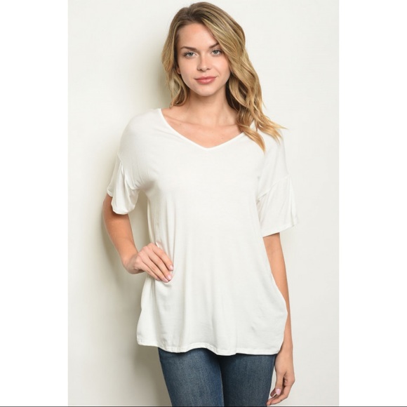 🍉ARRIVED🍉 white ladder back T-shirt - Picture 2 of 2